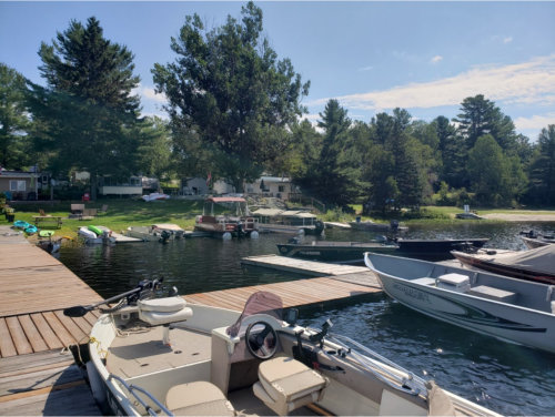 Campgrounds north of Parry Sound